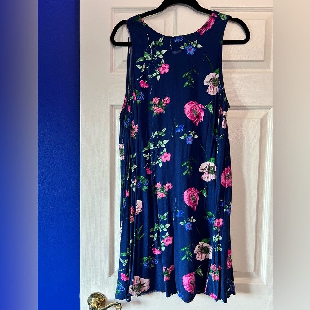 Old Navy Floral A Line Tank Dress - XL